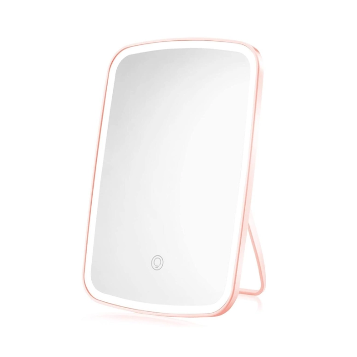 Дзеркало з підсвіткою для макіяжу Jordan Judy LED Makeup Mirror VE-118, рожевий, фото 1