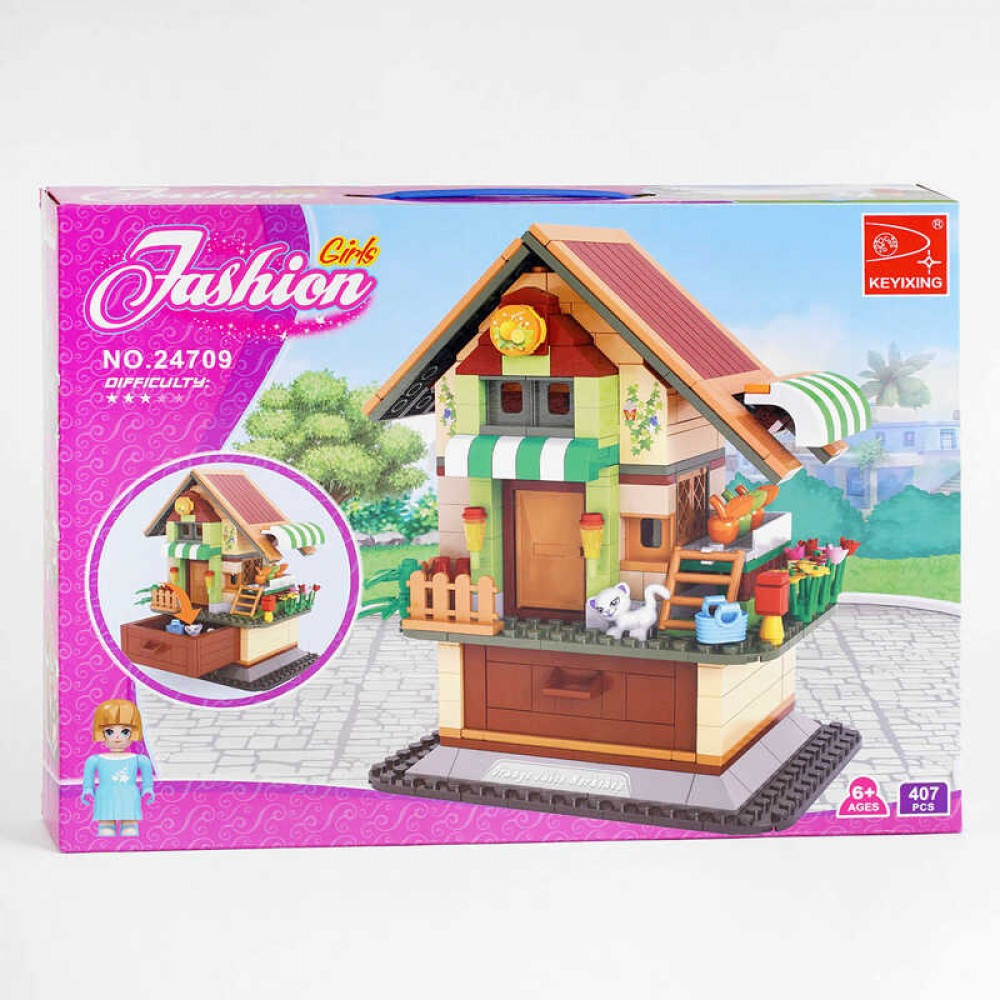 Конструктор AUSINI 24709 "Fashion Girls: майстерня з виготовлення соку", 407 деталей, фото 1