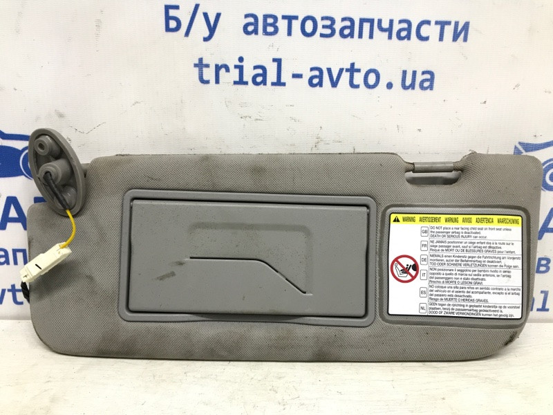 Козирок сонцезахисний лівий Ssangyong Korando C200 2.0 DIESEL D20DTF 2010 (б/в), фото 1