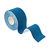 Кінезіо Тейп 4 см х 5 м Кінезіологічний спортивний тейп стрічки Kinesiology Tape, блакитний, фото 3