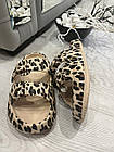 Шльопанці з Леопардовим принтом 39р / 24,5см, фото 5