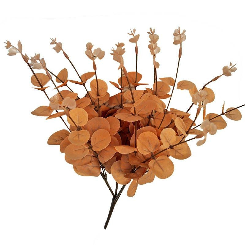 Букет евкаліптовий, 5 шт. Евкаліптовий букет штучний, Штучний евкаліптовий букет чайний, Евкаліпт 50 см, фото 1