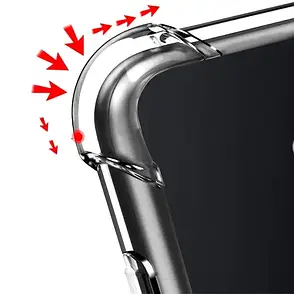Силіконовий чохол Shockproof для Xiaomi Redmi 13C / Poco C65, фото 3