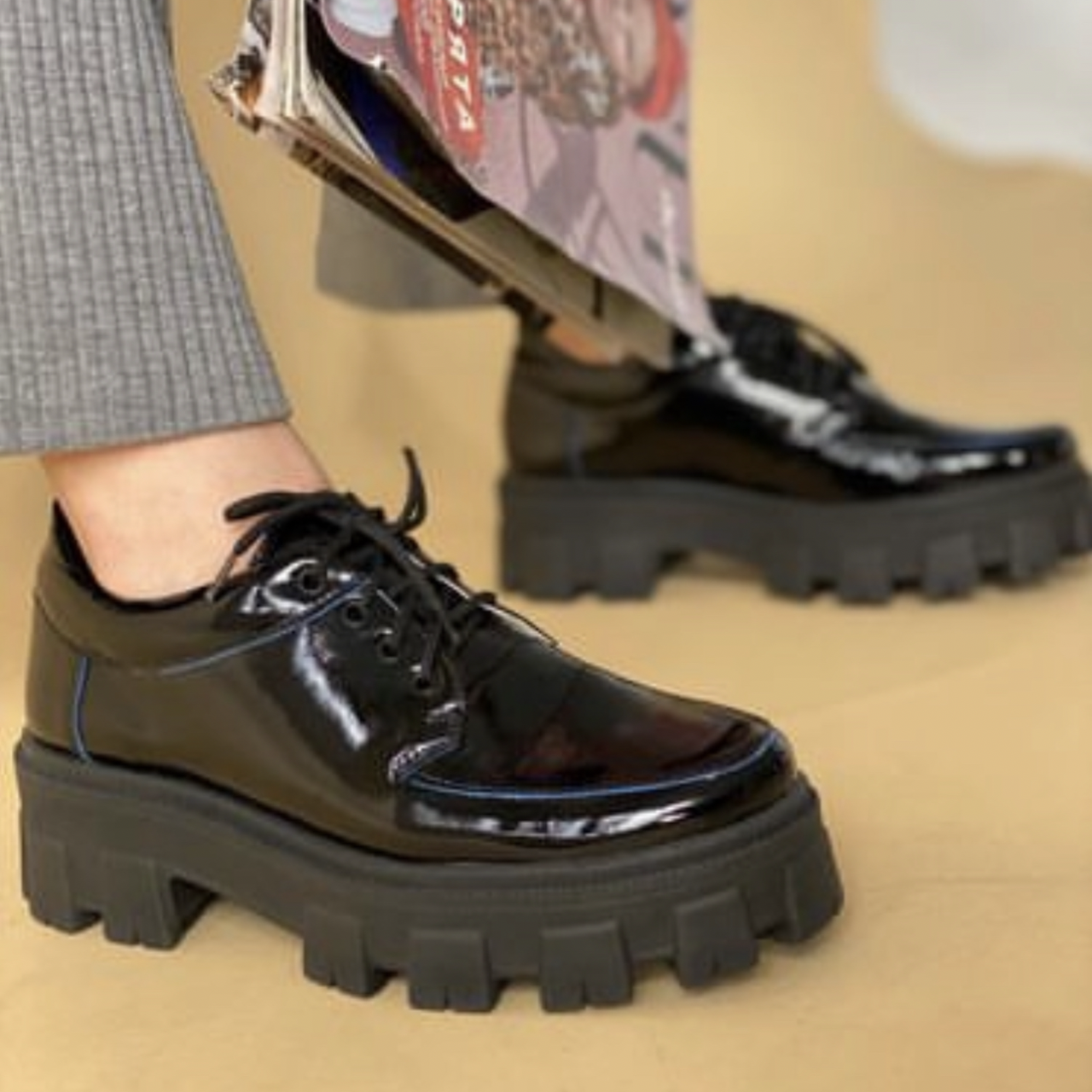 Туфлі жіночі на тракторній підошві “Style Shoes”