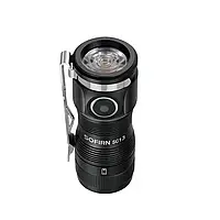 Ручний ліхтар Sofirn SC13 + АКБ 1100 мАг | авіаційний алюміній | Type-C | IP68