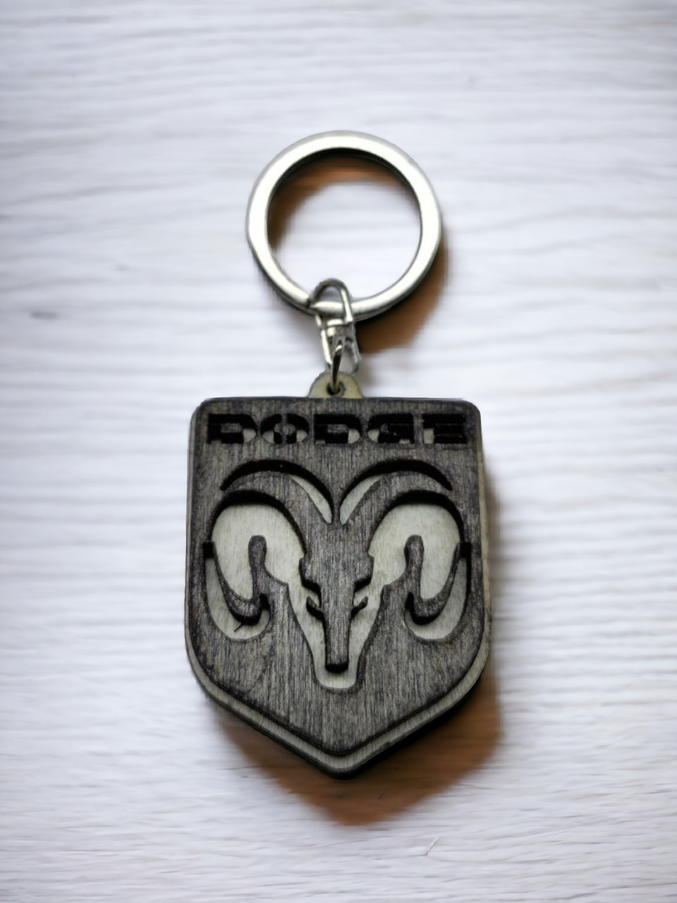 Брелок з дерева Dodge, фото 1