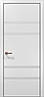 Двері міжкімнатні Папа Карло Plato PL-27 Білий матовий ПП (глухі-щитові), фото 6