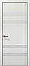 Двері міжкімнатні Папа Карло Plato PL-28 Ясен Білий ПП (глухі-щитові), фото 3