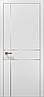 Двері міжкімнатні Папа Карло Plato PL-30 Білий матовий ПП (глухі-щитові), фото 2