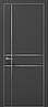 Двері міжкімнатні Папа Карло Plato PL-30 Темно-сірий супермат (глухі-щитові), фото 2