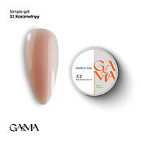 Simple gel 032 Karamelnyy/ Сімпл гель 032 Карамельний 15 мл