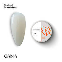 Simple gel 034 Vyshukanyy / Сімпл гель 034 Вишуканий 15 мл