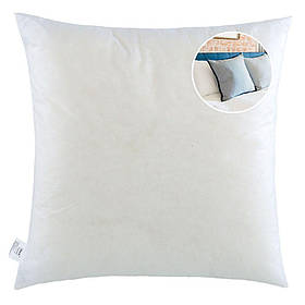 Подушка 45х45 см основа для декоративних наволочок IDEIA внутрішня антиалергенна спанбонд