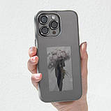 TPU+PC чохол Ink Show 2.0 для Apple iPhone 14 Pro (6.1") Grey, фото 5