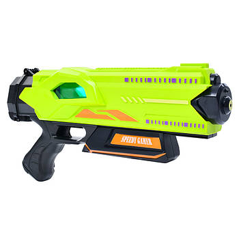Водяний пістолет довжиною 42 см для дітей 8229 Пластиковий автомат з акумулятором та помпою
