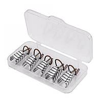 Форми багаторазові тефлонові для нарощування нігтів, 5 шт.