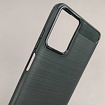 Чохол для Motorola G04 чохол бампер карбон на телефон моторола г04 чорний pls, фото 3