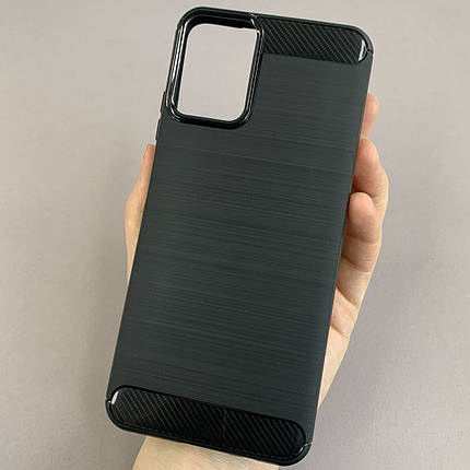 Чохол для Motorola G34 чохол бампер карбон на телефон моторола г34 чорний pls, фото 1
