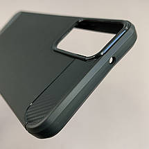 Чохол для Motorola G34 чохол бампер карбон на телефон моторола г34 чорний pls, фото 5