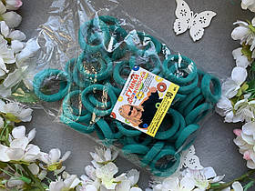 Гумка Калуш 4 см, 50 шт/уп кольору смарагд