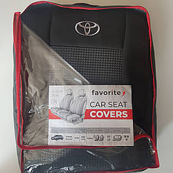 Чохли на сидіння Toyota Avensis 2009-2012 універсал / автомобільні чохли на Тойота Авенсіс "Favorite"