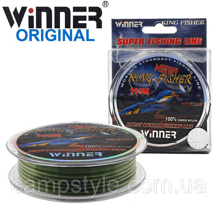 Волосінь Winner Original King Fisher No0938 100 мм 0,40 мм