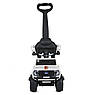 Дитяча каталка-толокар Bambi M 5804 з батьківською ручкою 2 в 1 Білий, фото 4