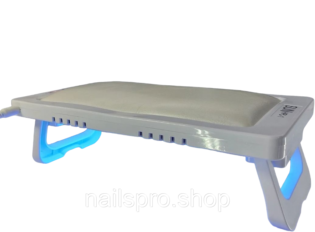 Лампа для манікюру SUN HPL-1 88 Вт  підлокітник з таймером  + USB
