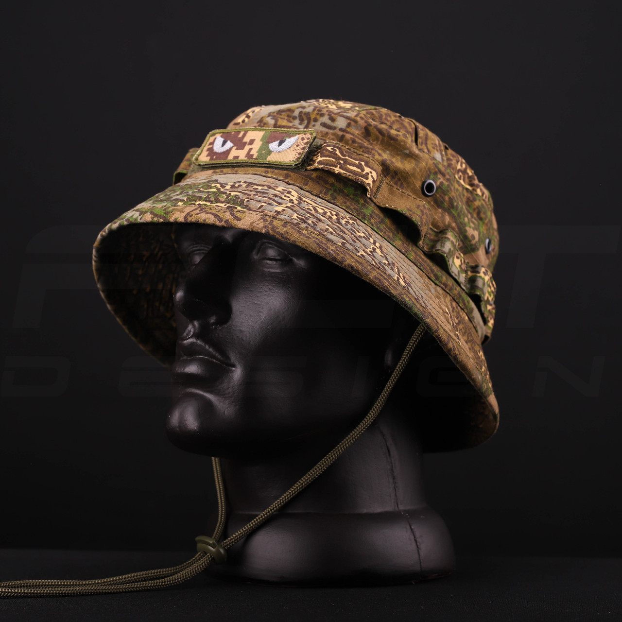 Панама тактична ріп-стоп Перфорація з регулятором Варан, фото 1