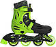 Роликові ковзани Neon Inline Skates Зелений розмір 34-37, фото 2