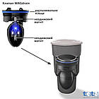 Сифон для кондиціонера, дренажу, кутовий сухий магнітний MAGdrain G534 DN16-40/50 мм, фото 7