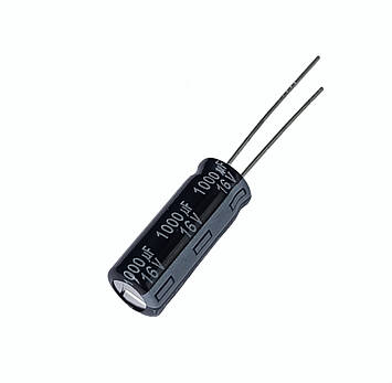 Конденсатор електрол. low-esr 1000мкФ 16В Panasonic 105*С FR 8*20 EEUFR1C102L