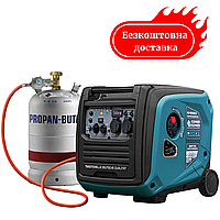 Генератор інверторний газобензиновий 4 кВт Німеччина електрозапуск KS 4000iEG S Німеччина Медапаратура