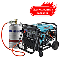 Генератор інверторний газобензиновий 4 кВт Німеччина електрозапуск KS 4100iEG Медапаратура