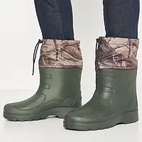 Напівчоботи чоловічі зимові пінка зелені Krok