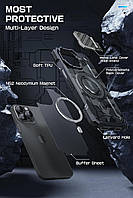 Протиударний чохол SUPCASE Unicorn Beetle Mag XT MagSafe для iPhone 15 Pro Max, Shadow, фото 8
