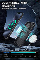 Протиударний чохол SUPCASE Unicorn Beetle Mag XT MagSafe для iPhone 15 Pro Max, Shadow, фото 5
