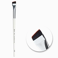 Пензлик | для фарбування брів | Mar-Ko № 02 | Скошений