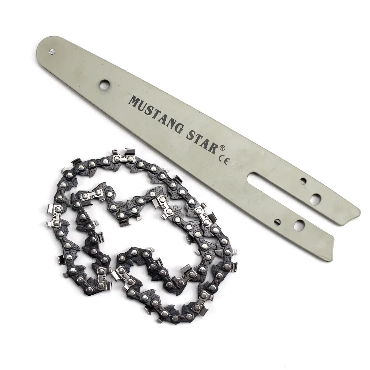 Шина 15 см + ланцюг Saw Chain 6 дюймів (1/4 крок, 36 ланок, паз 1.1 мм), комплект 2в1 для пилки