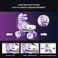 Роликові ковзани Neon Combo Skates Фіолетовий розмір 34-37, фото 6