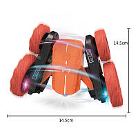 Трюкова іграшкова машинка-перевертень (перевертиш) на радіокеруванні
