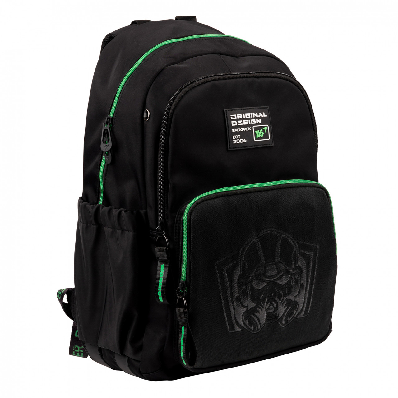 Рюкзак шкільний Yes Warrior TS-47 , 45,5 x 31,5 x 15,5 см, 22 л, чорний (559620)