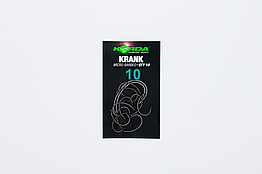 Гачки Korda Krank №10 10шт (KKR10)