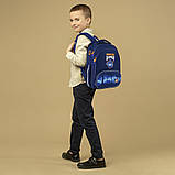 Рюкзак GoPack Education каркасний Game On 38x28x15 см, 12.5 л, синій (GO24-597М-5), фото 11