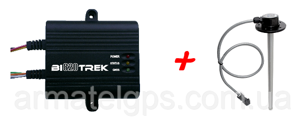 GPS-трекер BI 820 TREK + Датчик рівня палива ДК-02 + Встановлення