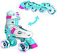 Роликові ковзани Neon Combo Skates Бірюзовий розмір 34-37, фото 2