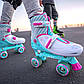 Роликові ковзани Neon Combo Skates Бірюзовий розмір 34-37, фото 10