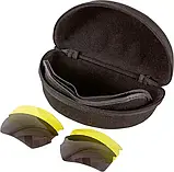 Окуляри Allen змінні лінзи: Чорний, Прозорий, Жовтий. Чохол, фото 3