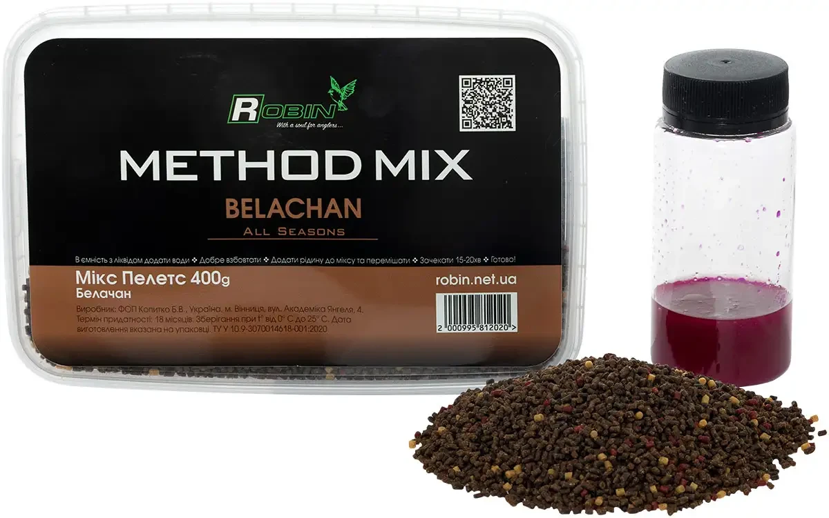 Метод мікс Robin All Season Belachan 400г, фото 1