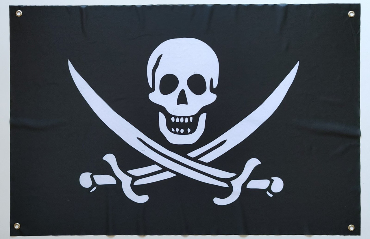 Прапор банер веселий роджер Каліко Джека